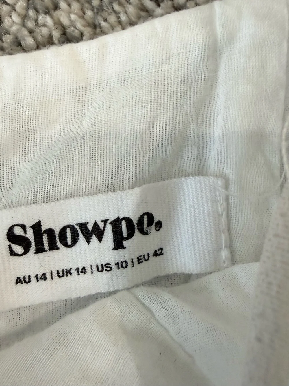 Showpo Esthela White Mini Dress Puff Sleeve Corset Fairy Princess Women’s US 10 - Picture 7 of 16